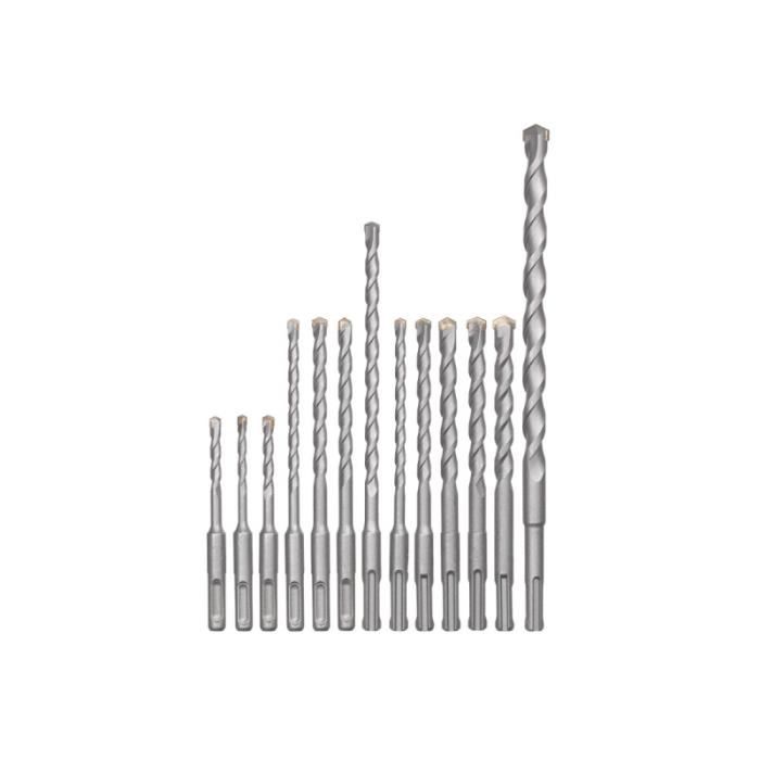 Coffret de mèches - einhell - 49108801 - sds plus - 12 mèches - pour béton
