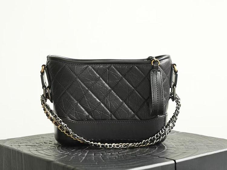 High End High End Small Fragrant Style Grid Chain Wandering Bag For Women Versatile Top Layer Cowhide Crossbody Bag