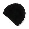 Knitted Hat Winter Rex Rabbit Knitted Middle-aged and Elderly Warm Thick Fur Fashion New Mother Ear Protection Pineapple Hat
