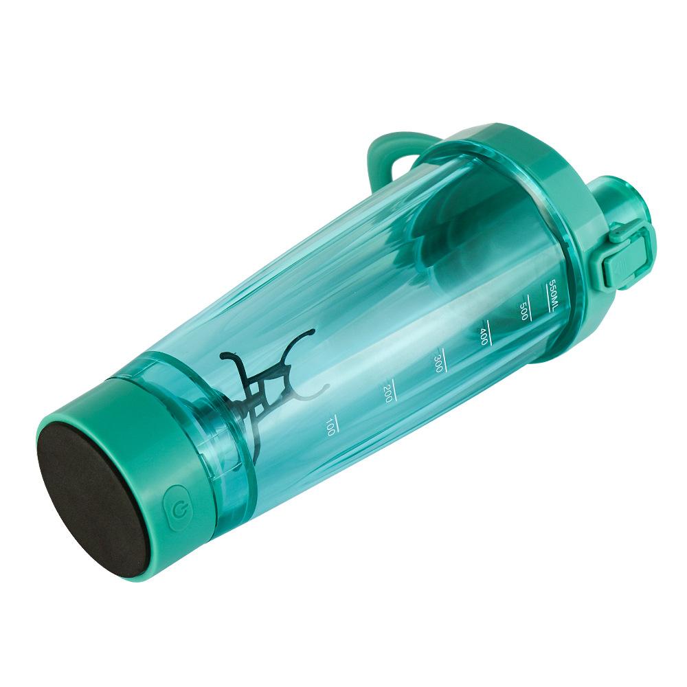 Portable and rechargeable fully automatic mixing cup with light and cool 600ml sports portable protein powder electric shaking cup