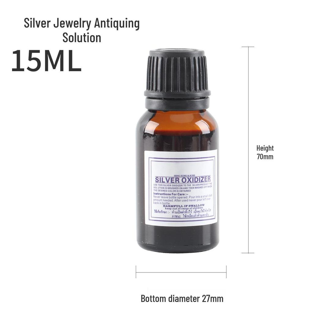 Antique Silver & Copper Blackening Liquid - Jewelry Oxidation Treatment