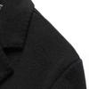 FAPAI Men's Two-in-One Sheep Wool Long Overcoat