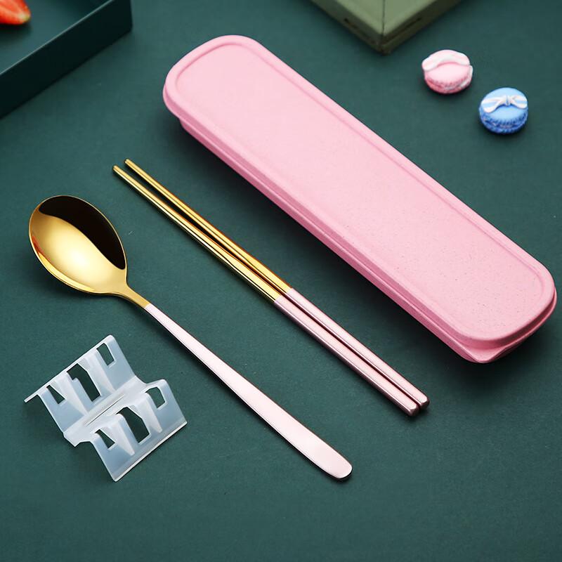 Zhaoran Portable 3-Piece Stainless Steel Cutlery Set