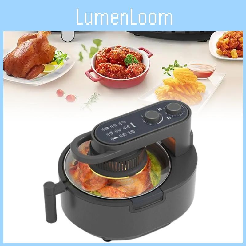 10l Household Air Fryer With Rotary Control Fast Air Cooking For Family Dinner