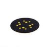 Electric Polishing Disc 5-inch 8-hole 4-eye Yellow Self-adhesive Sandpaper With Buckle Tray PU Car Polishing Disc