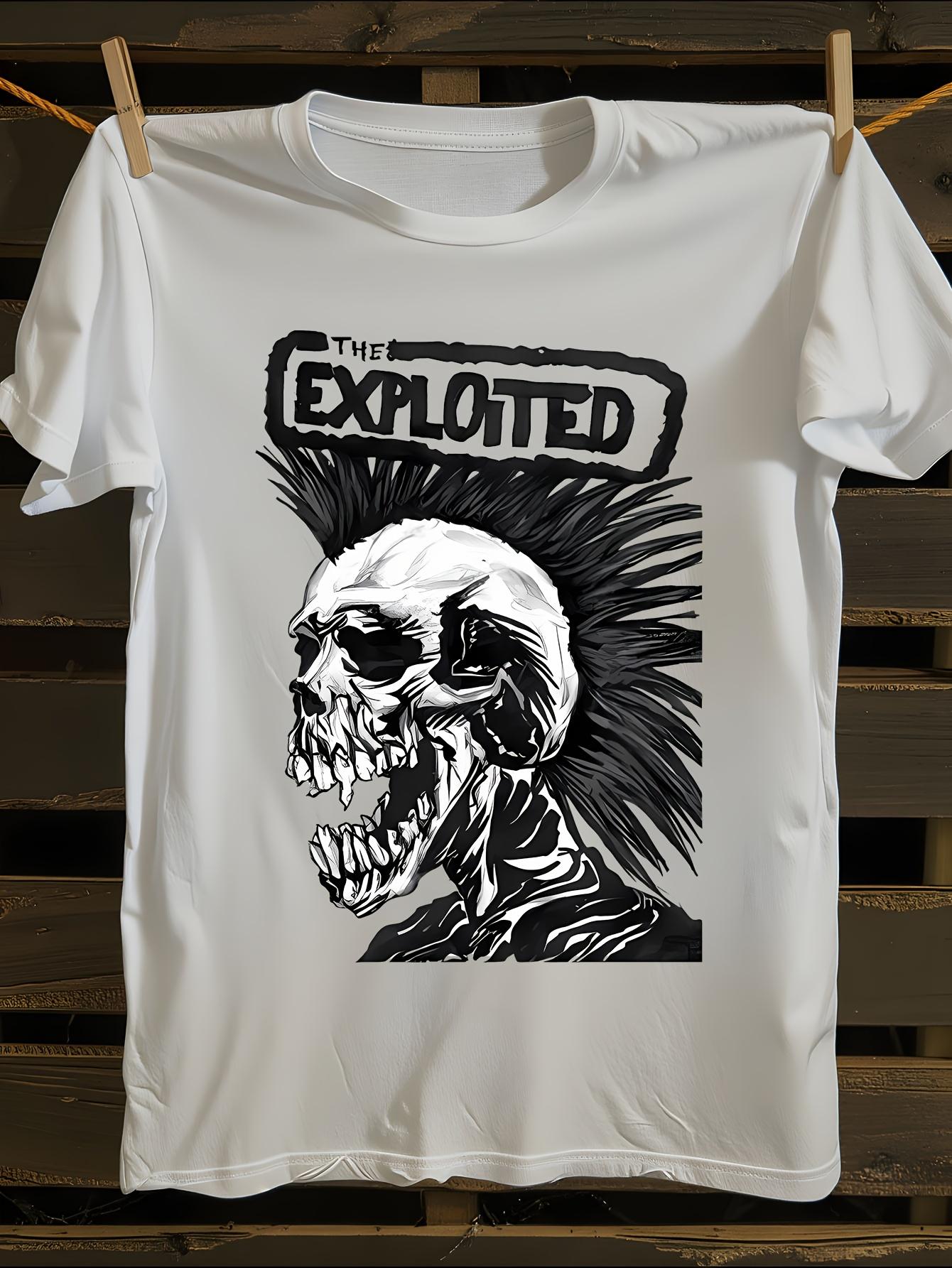 

Exploited Hardcore Punk Rock Band Graphic T-Shirt XXXXL
