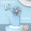 2024 New Handheld Small Fan Rechargeable Mini USB Desktop Electric Fan for Students Silent and Convenient Portable Fan