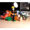 11Pcs/Set Q Version Naruto Anime Figure Childhood Tailed Beast Hisao PVC Action Figures Model Playthings for Children Presents