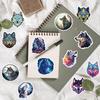 50PCS New Trendy Cartoon Wolf Graffiti Sticker Helmet Cup Car DIY Waterproof PVC  Reward Sticker Cartoon DIY Decal