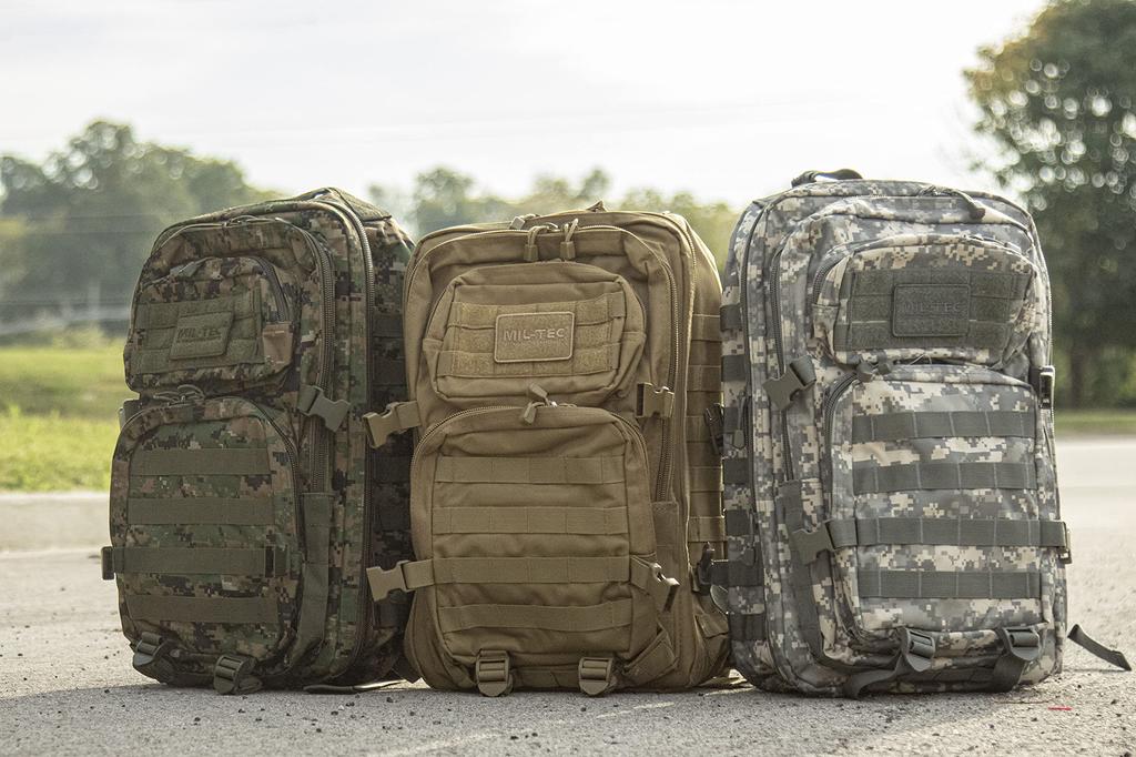 US Assault Pack MOLLE System Large 36L Coyote Mil-Tec -