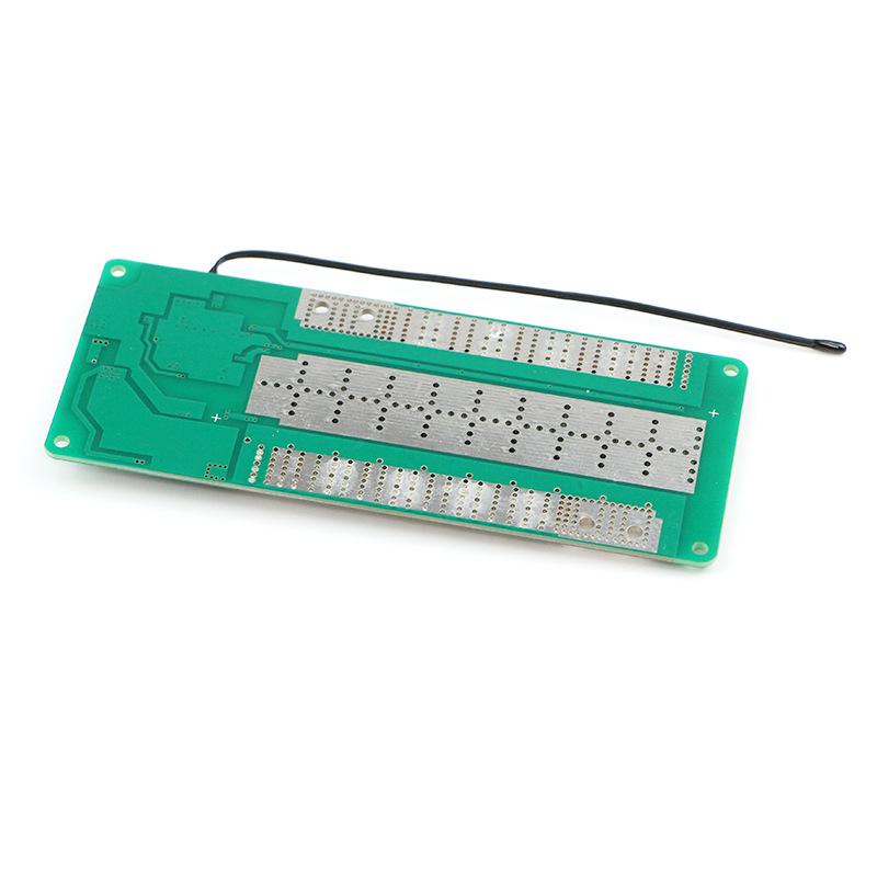 3S 11.1V Ternary Lithium Battery Protection Board with Balance, Temp Control, and 40A/50A Heat Sink