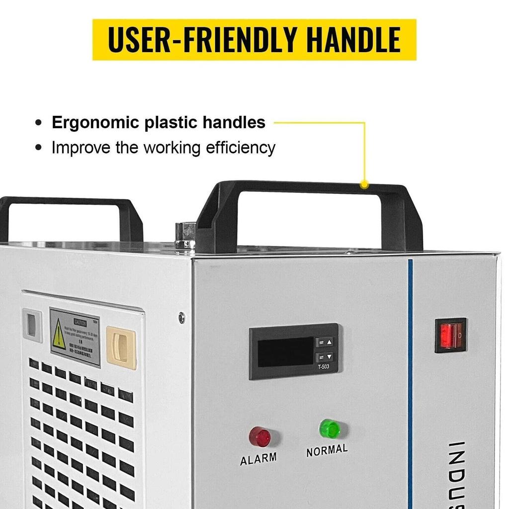 50-150W CO2 Lazer Kesim Kazıma Makinesi için CW-5200 Su Soğutucu