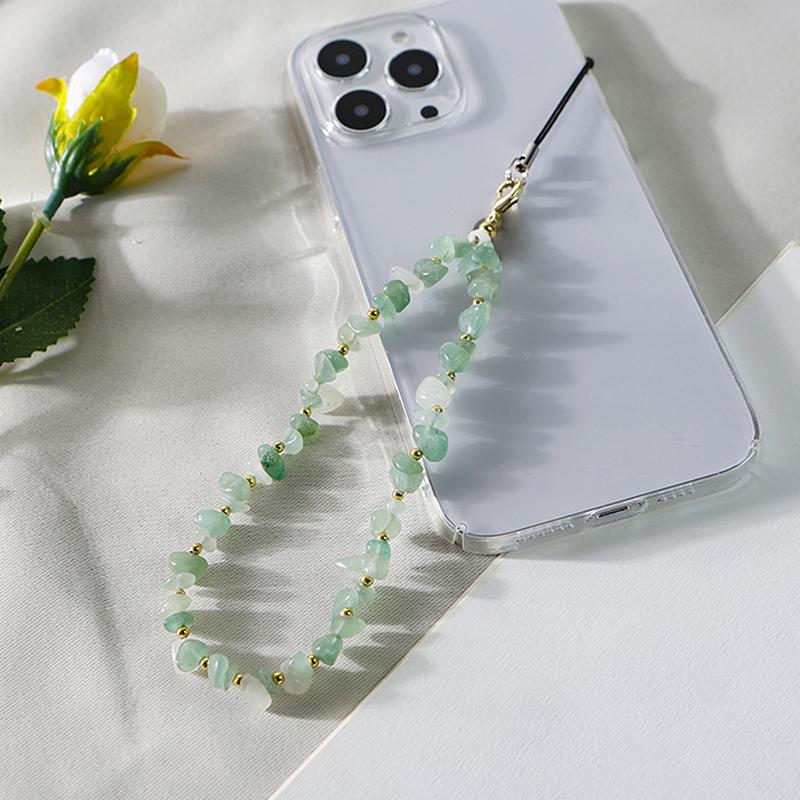 Rafinat natural piatră mărgele telefon mobil curea dulce telefon Lanyard universal telefon mobil anti-pierdere cadouri