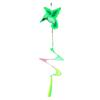 Hanging  Rotate Windmill Colorful Spiral Windchimes Vintage Animal Windmill  Yard Lawn