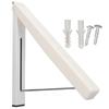 Wall Mounted Drying Rack Multifunctional Folding Retractable Clothes Hanger for Home