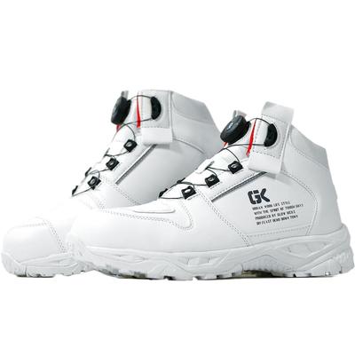 K-ZOC GKS-50 Dial Mid-Cut Safety Shoes White 26.0cm Lightweight Protective Work Boots