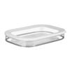 Three-Layer Transparent Food Storage Box for Cooked Meat and Bacon with Lid
