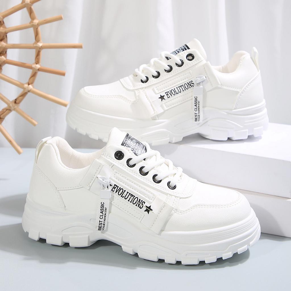 Fashion Woman Sneakers 2025 New Comfortable Platform Casual Sneaker Ladies Wear-resistant Breathable All-match Soft Sole Shoes for Women