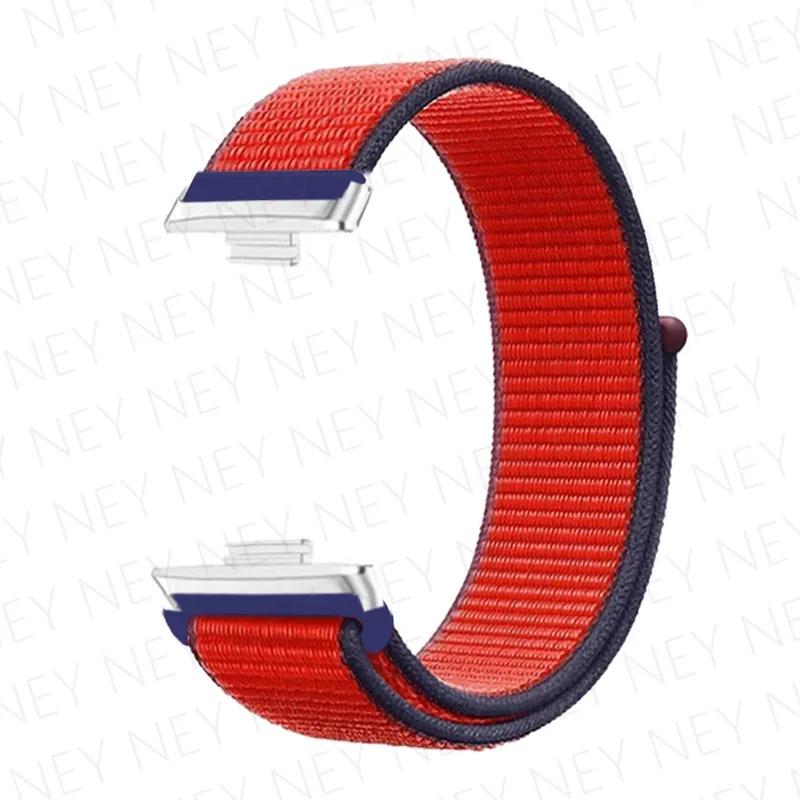 Nylon loop band For huawei watch fit 3 strap smartwatch wristband breathable Sport Watchbands bracelet correa huawei watch fit 3
