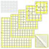 Professional Acrylic Quilting Ruler With Measurement Markings Patchwork Templates For Fabric Cutting Sewing Project