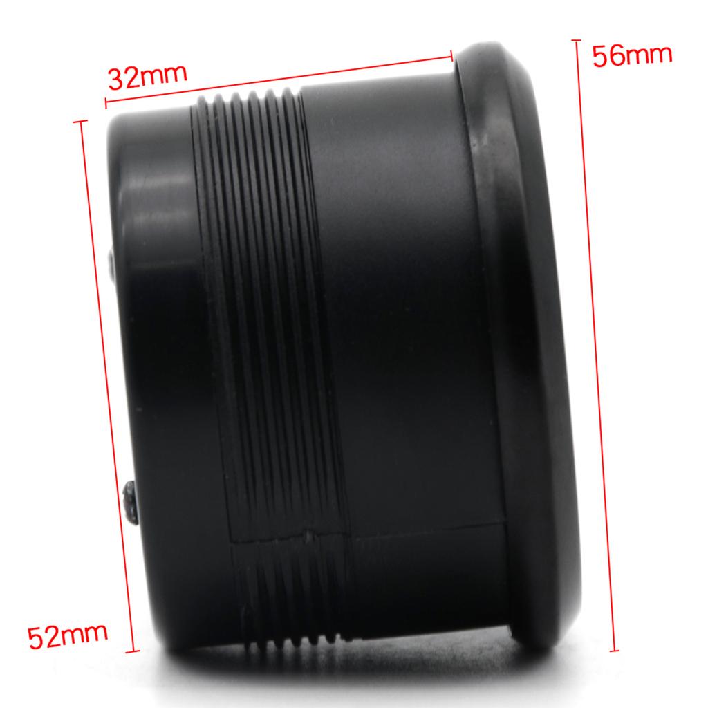 Digital Oil Pressure Meter Gauge with Sensor for Auto Car 52mm 2in LCD 0 120PSI Warning Light Black