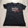 Boston Red Sox Nation Baseball T Shirt Women's M Graphic Print Logo Blue Tee