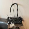 Fashionable Young Girl Style Bow Tie Bag with Shoulder Strap and Side Pocket Bag