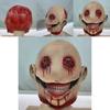 Maska Nawiedzonego Domu na Halloween z Materiału Lateksowego na Straszne Kostiumy na Imprezę