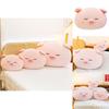 Emoji Pig Plush Pillow Cute Piglet Cushion Soft Toy For Kids Bedroom Decor