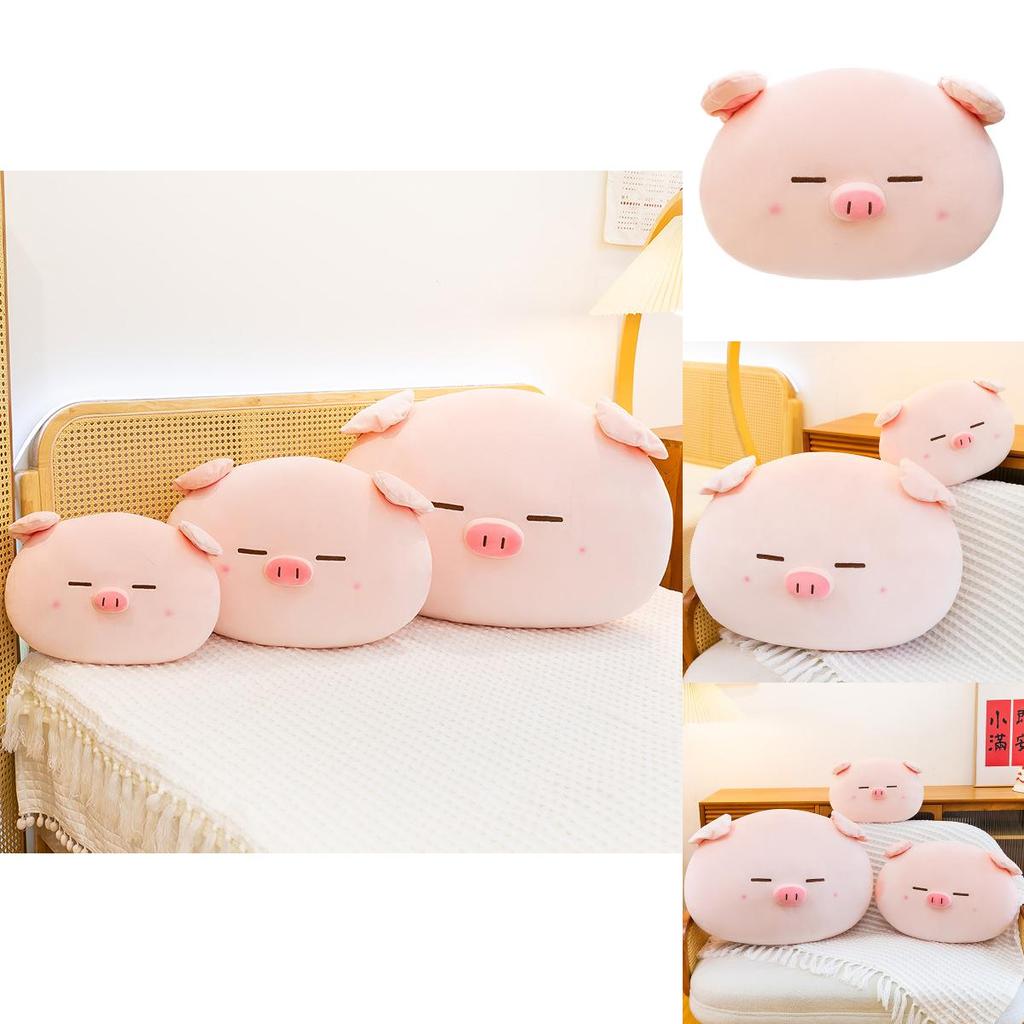 Emoji Pig Plush Pillow Cute Piglet Cushion Soft Toy For Kids Bedroom Decor