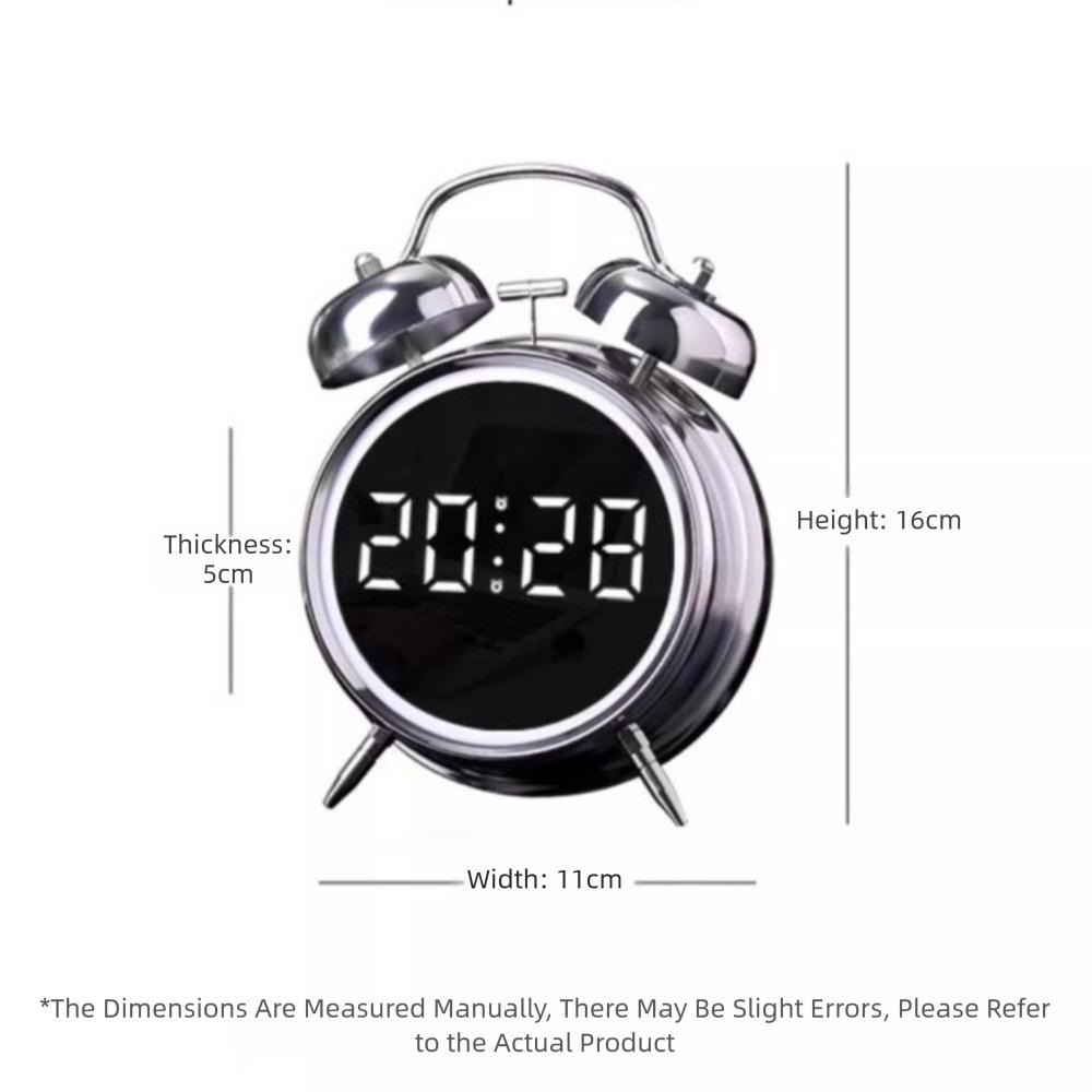 Extra Large Sound Alarm Clock Multifunctional Children Clock Creative Number Clock  Household