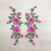 Stylish Flower Embroidered Patches Elegant DIY Sewing Patches Fabric Patches  Dress Repair