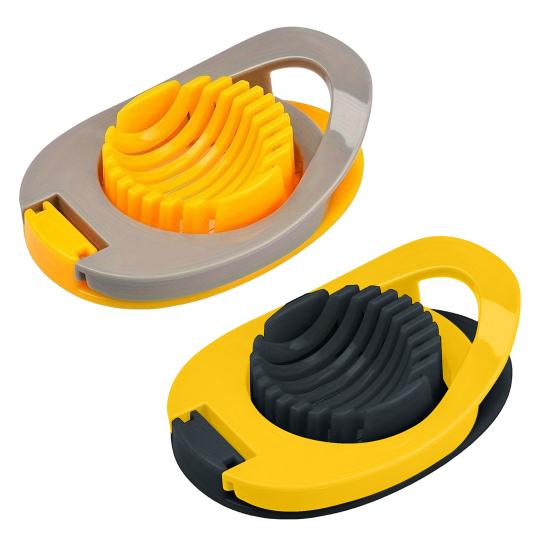 Egg Splitter Easy to Use Stainless Steel Wire Egg Cutter with ABS Body Egg Salad Maker Compact Size Kitchen Tool