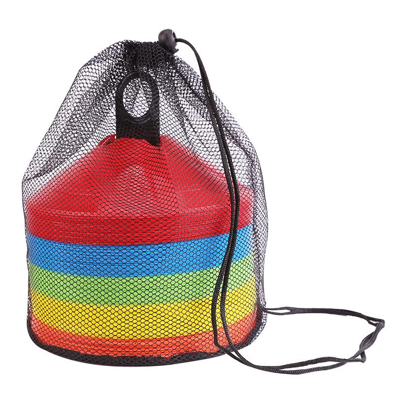 Blumenmund Strohhut Fußball Trainingsmarkierung und Frisbee