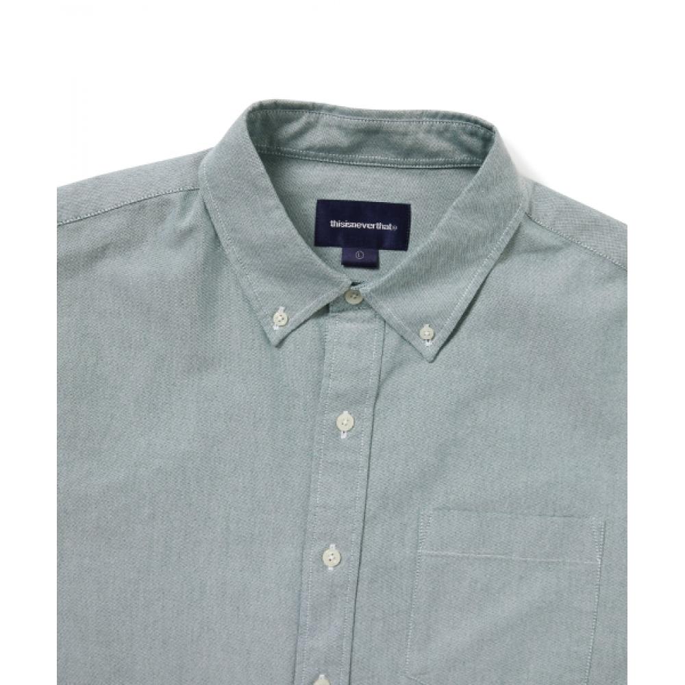 Thisisneverthat Oxford Shirt Green