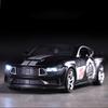 1:32 Ford Mustang Shelby GT500 Coupe Alloy Diecast Model Car Sound & Light Pull Back Decoration Hobby Collection Birthday Gifts