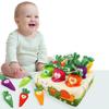 Baby Carrot Harvest Game Montessori Toy Pull Turnip Toddler Motor Skills Training Tissue Box Toys For Children