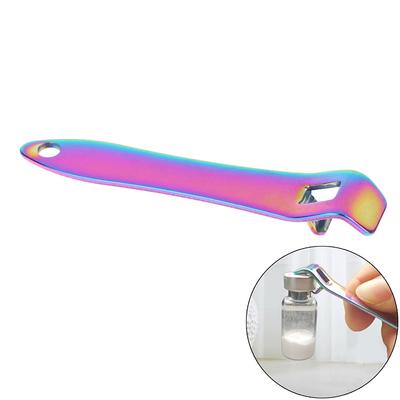 1Pc Stainless Steel Ampule Opener - Portable Oral Liquid Vial Tool for Nurses Doctors, Medical Can Opener Kitchen Accessory