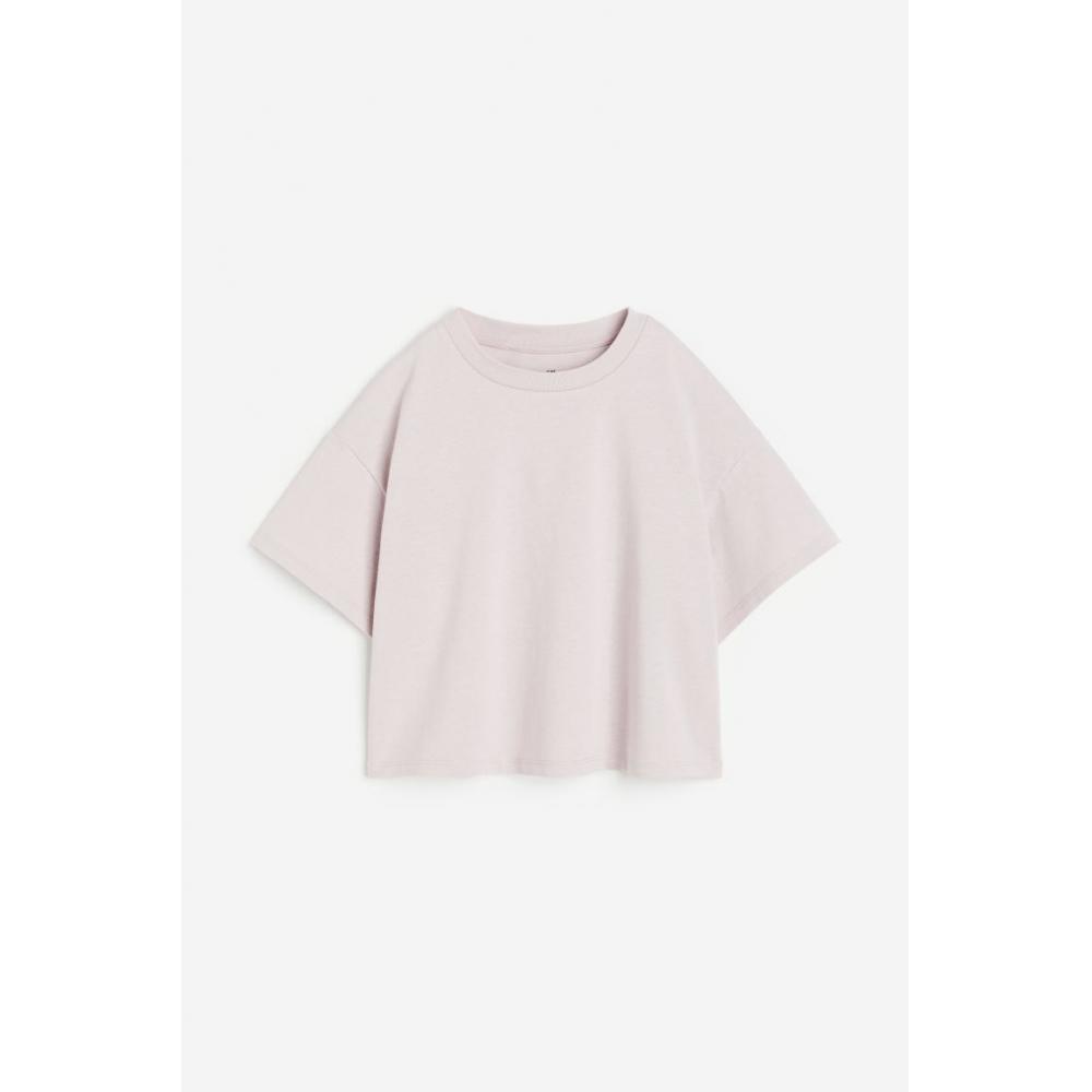 

Футболка HM Oversized Светло-пыльно-розовая