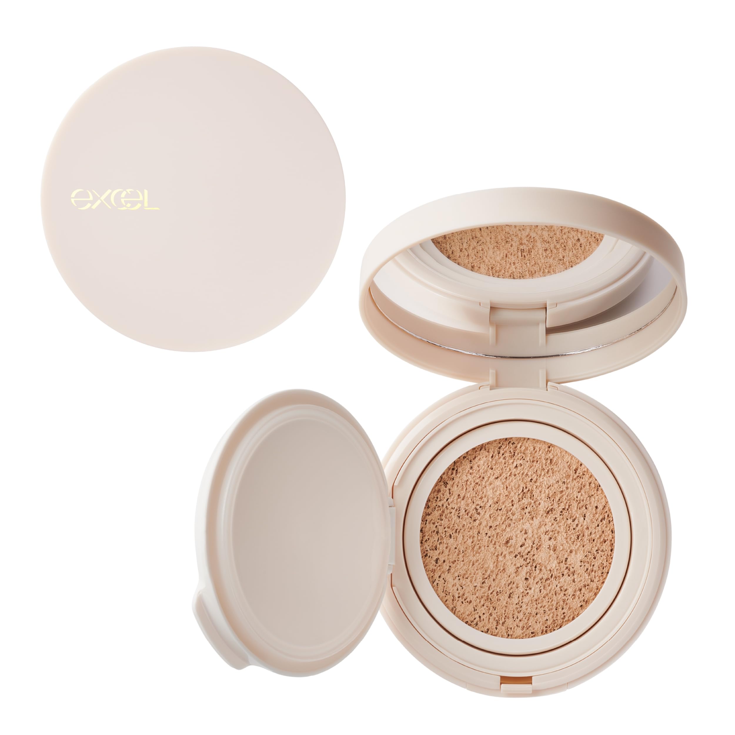 

excel Skin Flutter Serum Cushion SF 02 Medium Beige Cushion Foundation