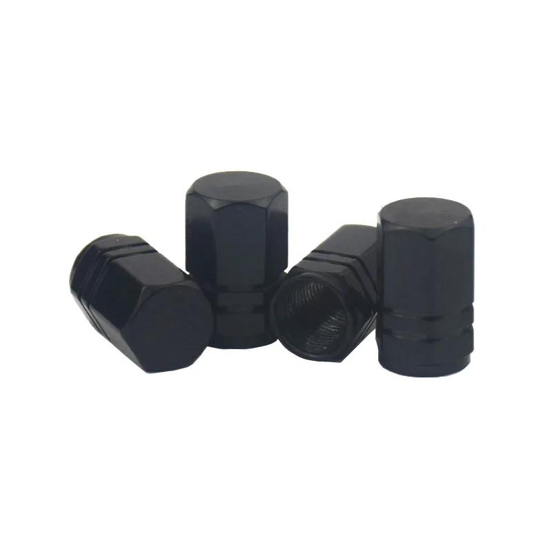 4Pcs Aluminum Alloy Car Wheel Tire Valve Caps Tyre Covers Air Valve Tire Rim Stem Dust-Proof Covers Motorcycles Auto Accessories