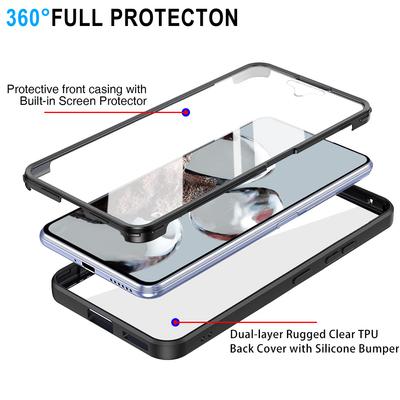 360 Full Protective Case For XiaoMi 17 Pro Max 15T 14T Ultra 13 12 Lite 13T 2T 11T Mi Poco F8 F7 M7 F5 X5 Pro Hard Back Cover