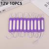 10Pcs/Lot 12V/24V Multicolour Led Modules Cob Light Backlight Shop Banner Waterproof Ip65 Decorations Warm White