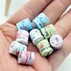 Dollhouse Miniature Tearable Toilet Paper Roll Real Paper Tissue Scene Decor Doll Home Bathroom Accessories