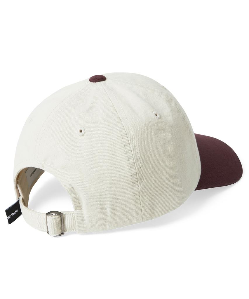 THISISNEVERTHAT T-Logo Cap Ivory/Burgundy