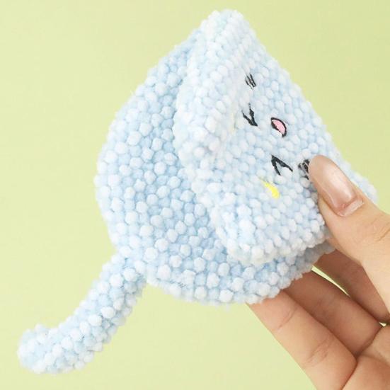 Crinkle Sound Cat Toy Cute Cat Shape Kitten Kicker Toy Interactive Plush Cat Kicker Toy Relieves Boredom for Indoor Cats Entertainment Promotes Kitty