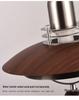 Walnut Pendant Light for Japanese Restaurant, Retro Hotel, Bar, Minimalist Cafe, and Bedroom