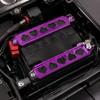 Battery Tie Down Bracket Set for Car or Motorcycle, Anodized Metal Hold Down Bars for Vehicle Battery Service Use