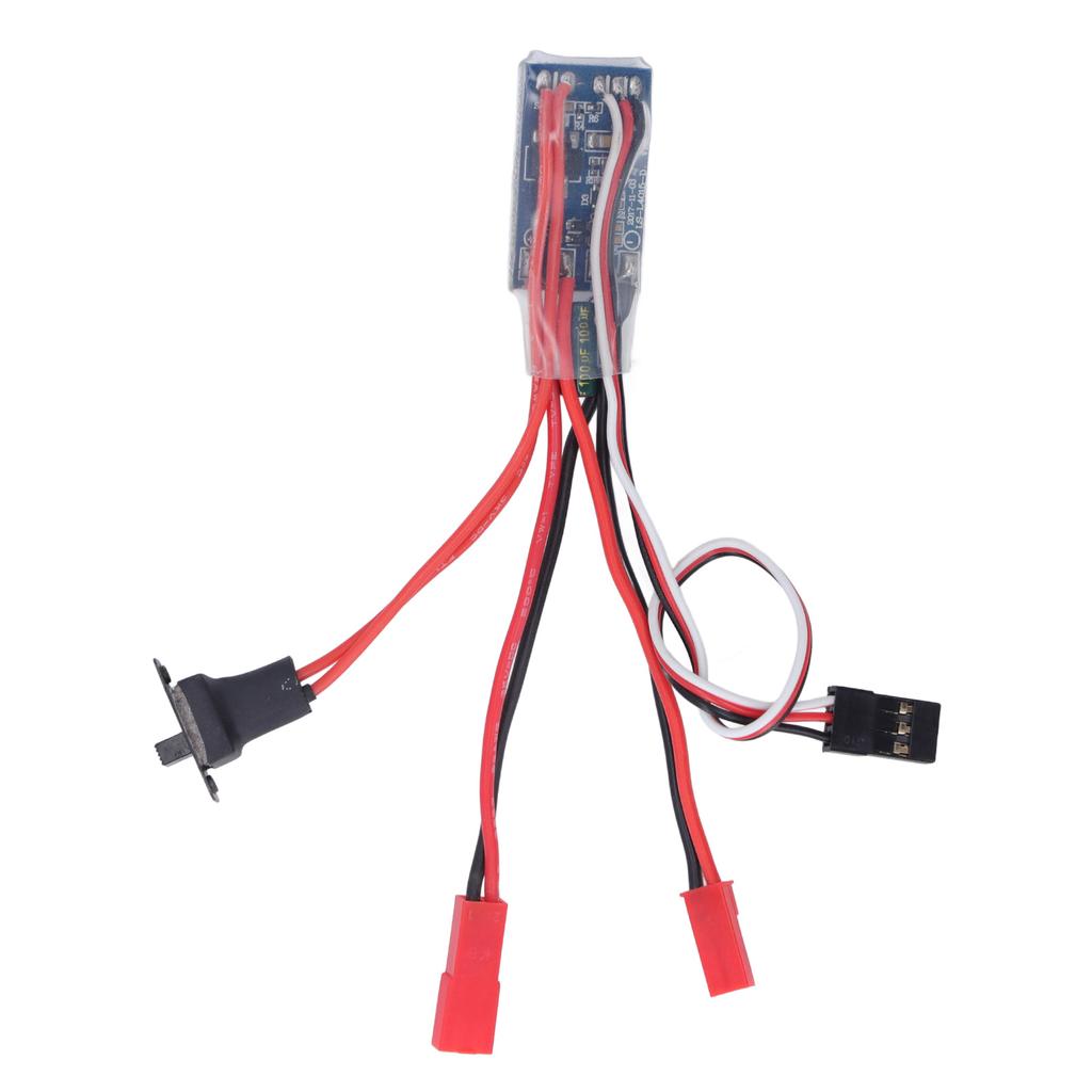 RC Brushed ESC Electronic Components 30A 2khz Two Way RC Car Accessories for 1/16 1/18 1/24 RC Boat