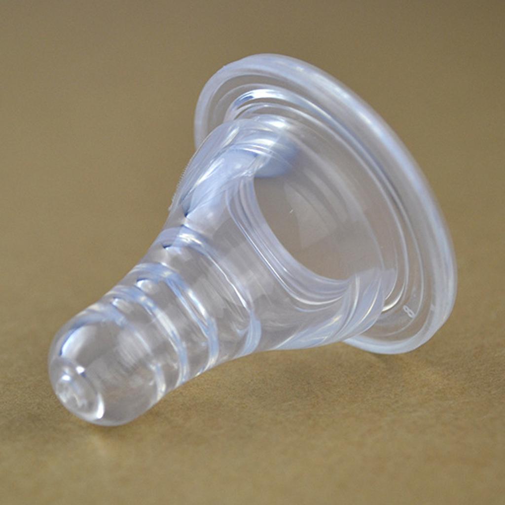 Baby Newborn Feeding Bottle Replacement Silicone Nipple Clear 03M